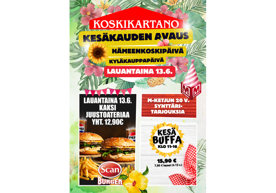 13.6. monta syytä juhlaan